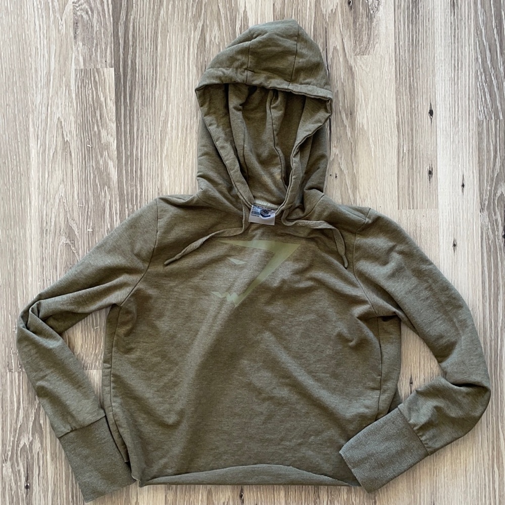 XS Gymshark crop hoodie
